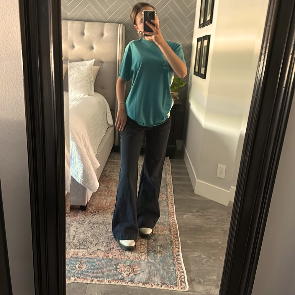 STUSSY NWT teal shirt